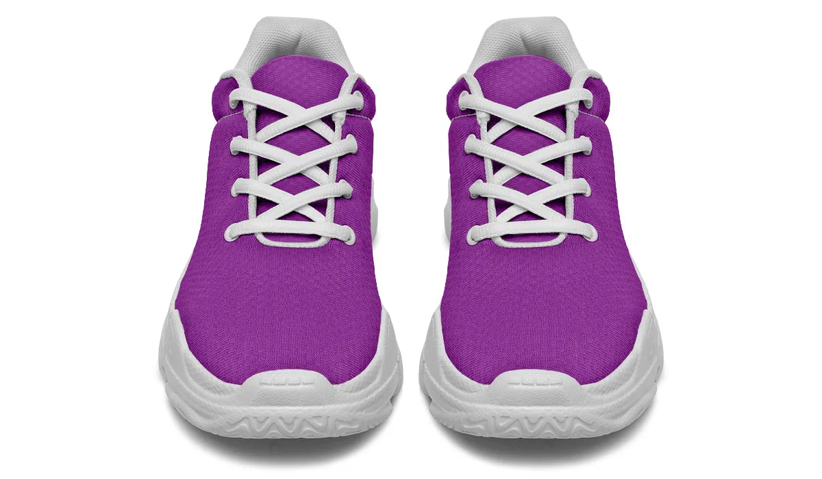 Purple Reign Chunky Sneakers