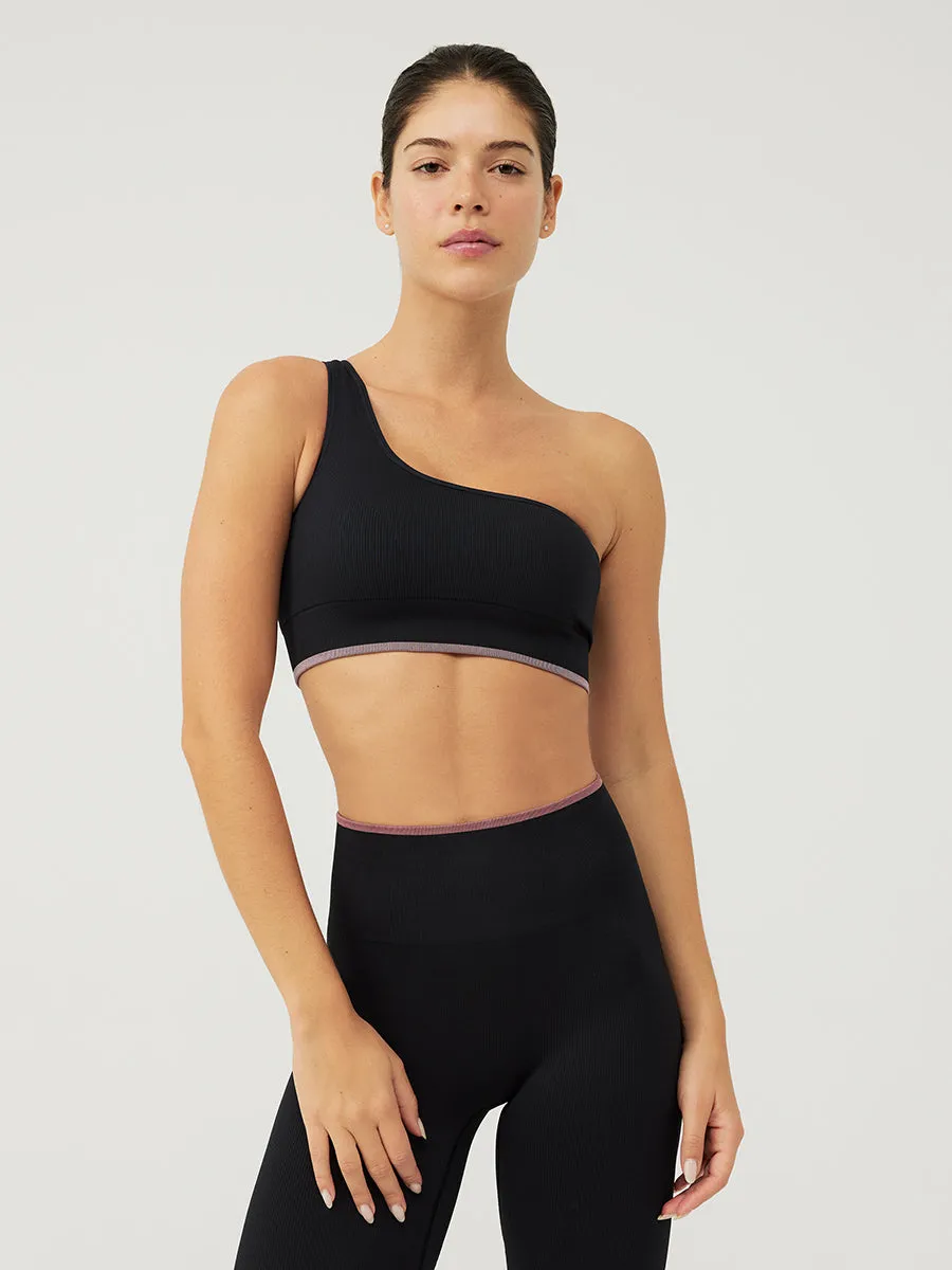 SeamlessRib One Shoulder Bra