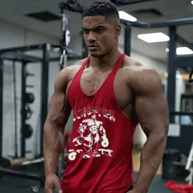 Summer mens Vest Muscle Fashion Gym Back Tank