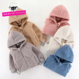 Thickened Cotton Hooded Coat