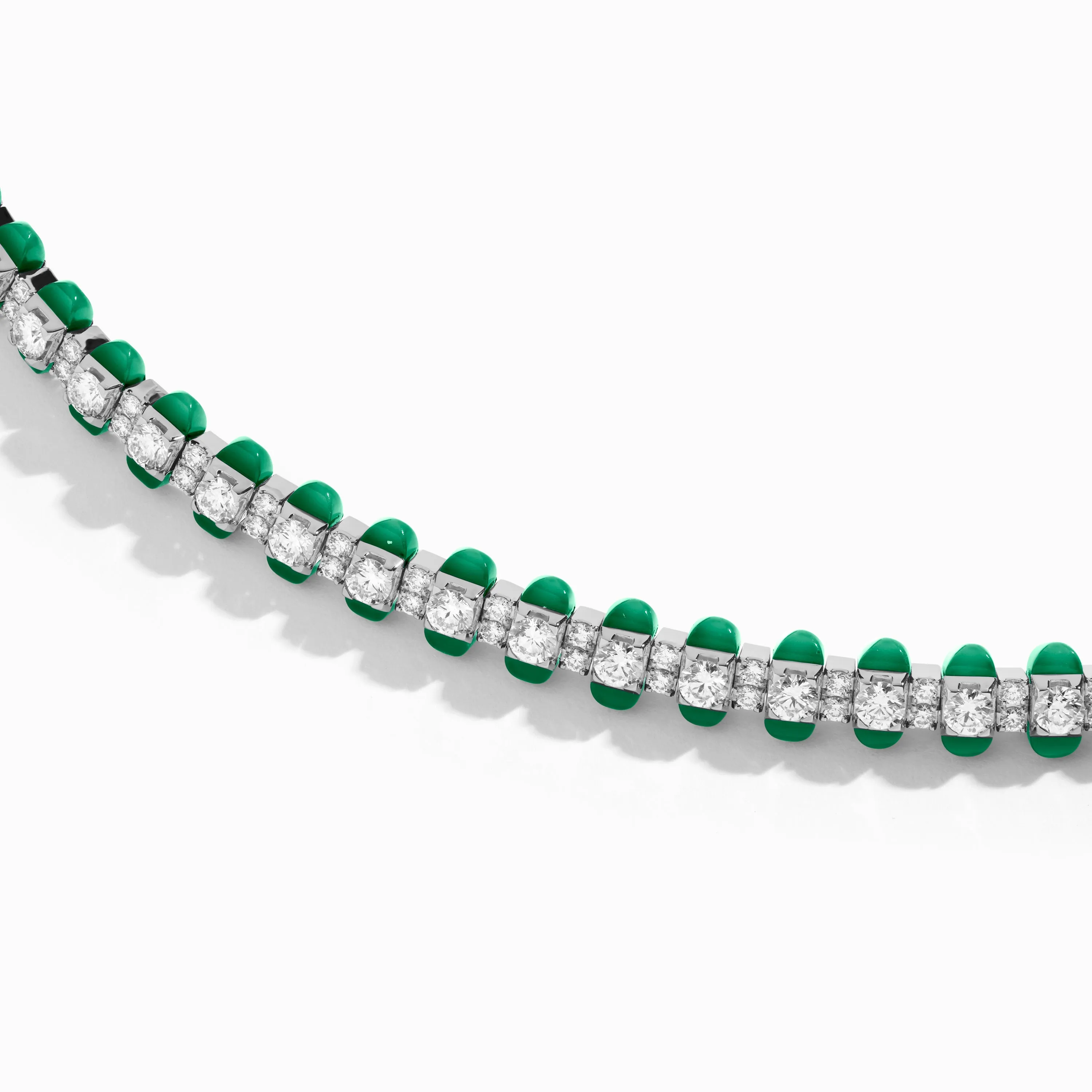 Tip-Top Diamond Tennis Bracelet