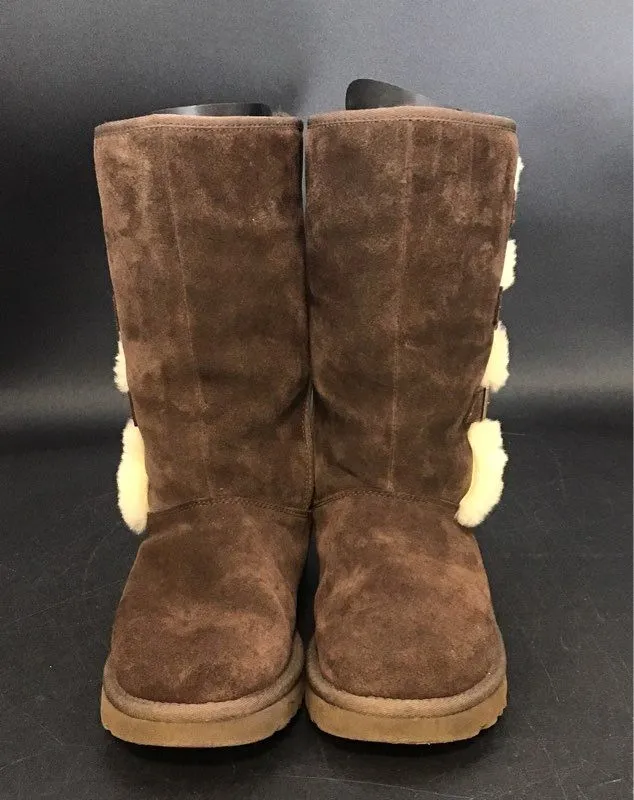 UGG Women's Klea 1111452 Brown Snow Boots - Size 7