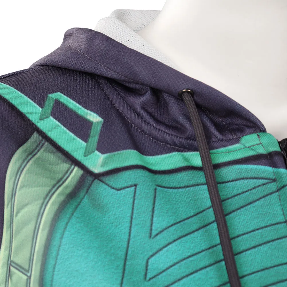 Valorant Viper Cosplay Costume Hoodie Coat Halloween Carnival Suit