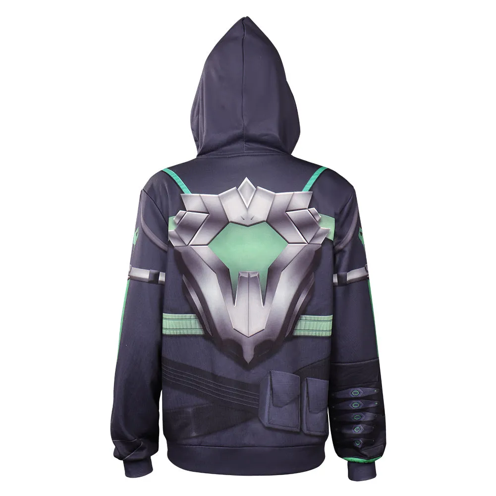 Valorant Viper Cosplay Costume Hoodie Coat Halloween Carnival Suit