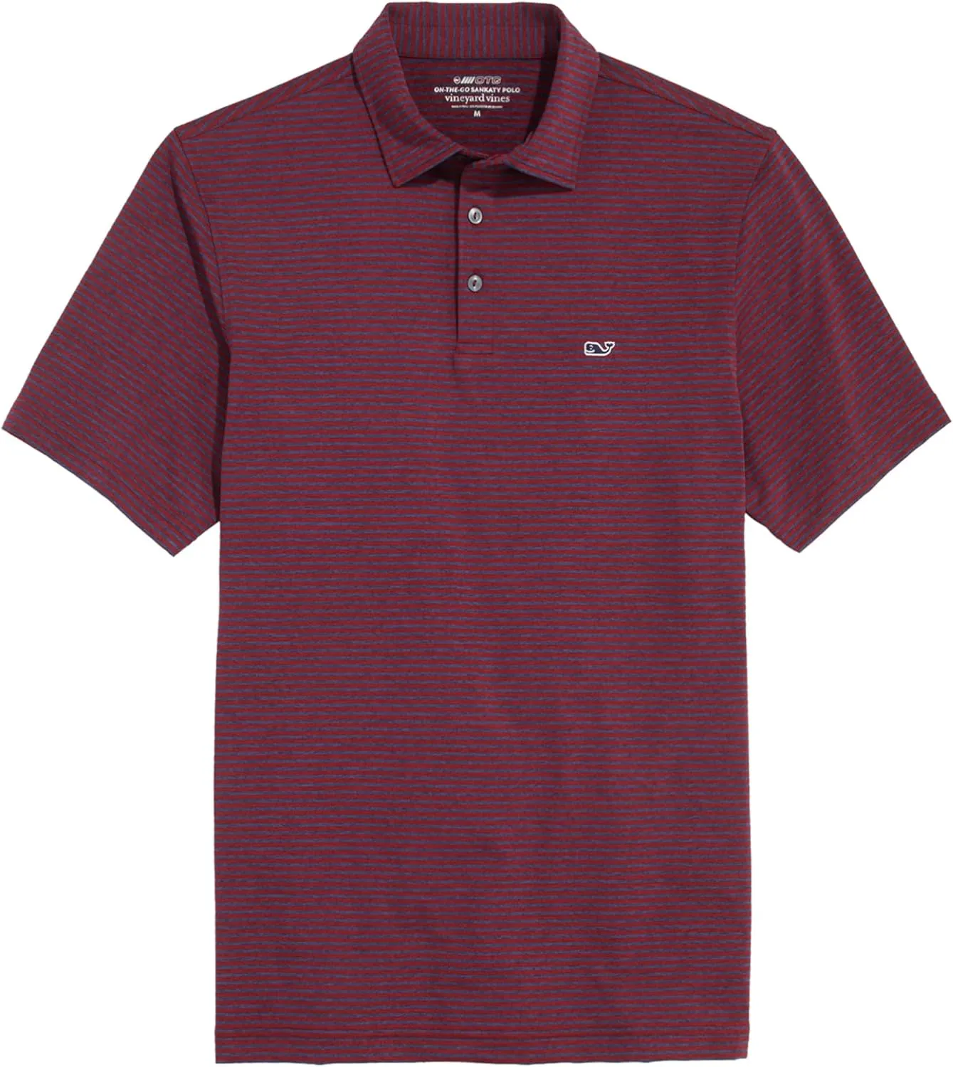 vineyard vines Men's Bradley Stripe Sankaty Polo