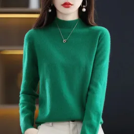 Women's Loose Cashmere Pullover Sweater