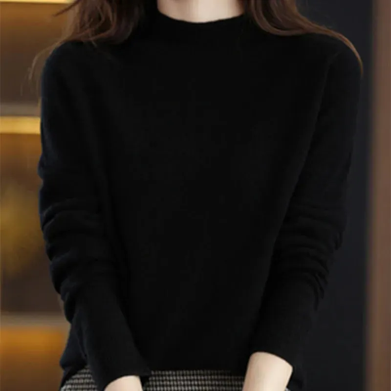 Women's Loose Cashmere Pullover Sweater