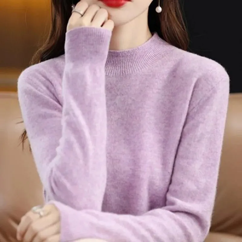 Women's Loose Cashmere Pullover Sweater